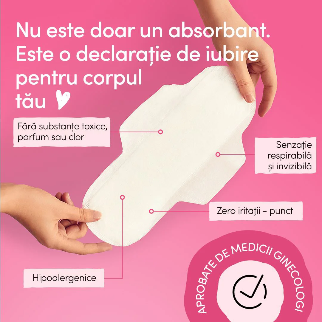 Absorbante din bumbac organic Enroush Super, 10 buc. foto