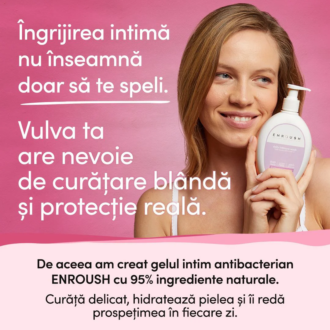 Gel pentru igiena intima Enroush Delicat, 200 ml foto