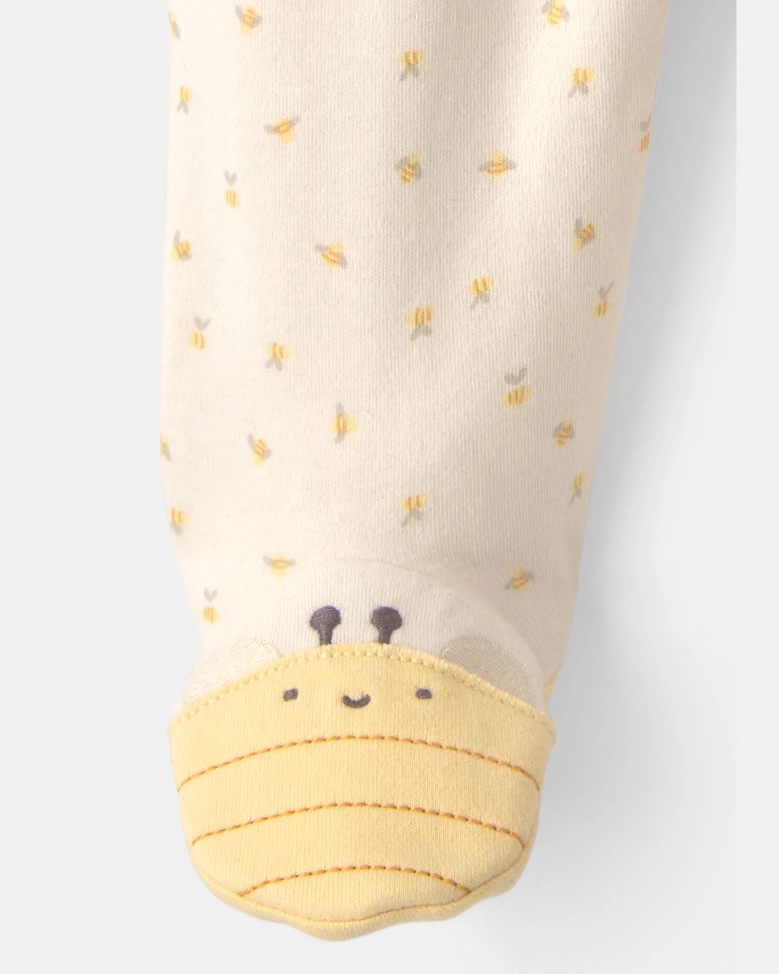 Carter's Pijama cu talpa din bumbac Cutie Bee foto