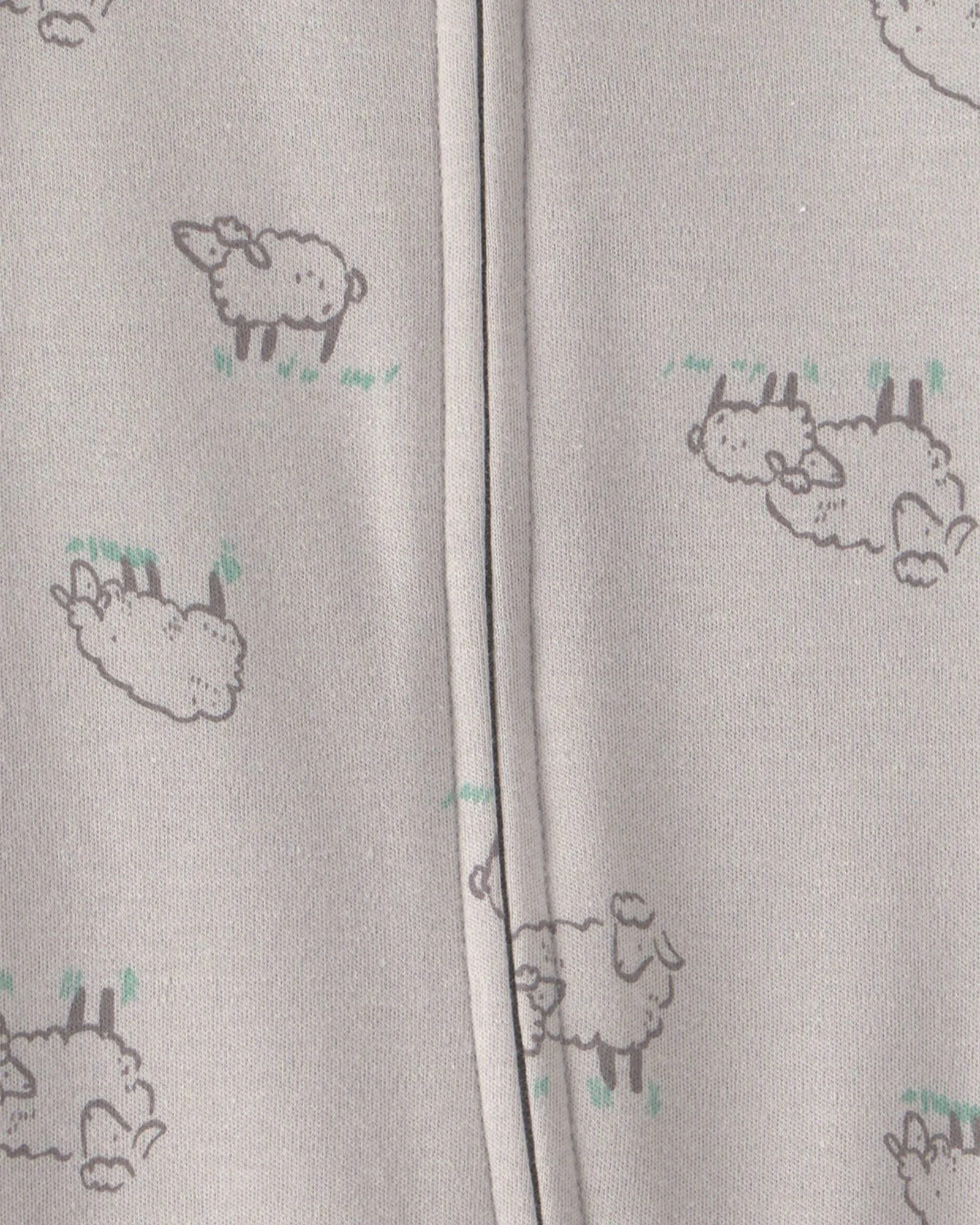 Carter's Pijama cu talpa din bumbac Sheep foto