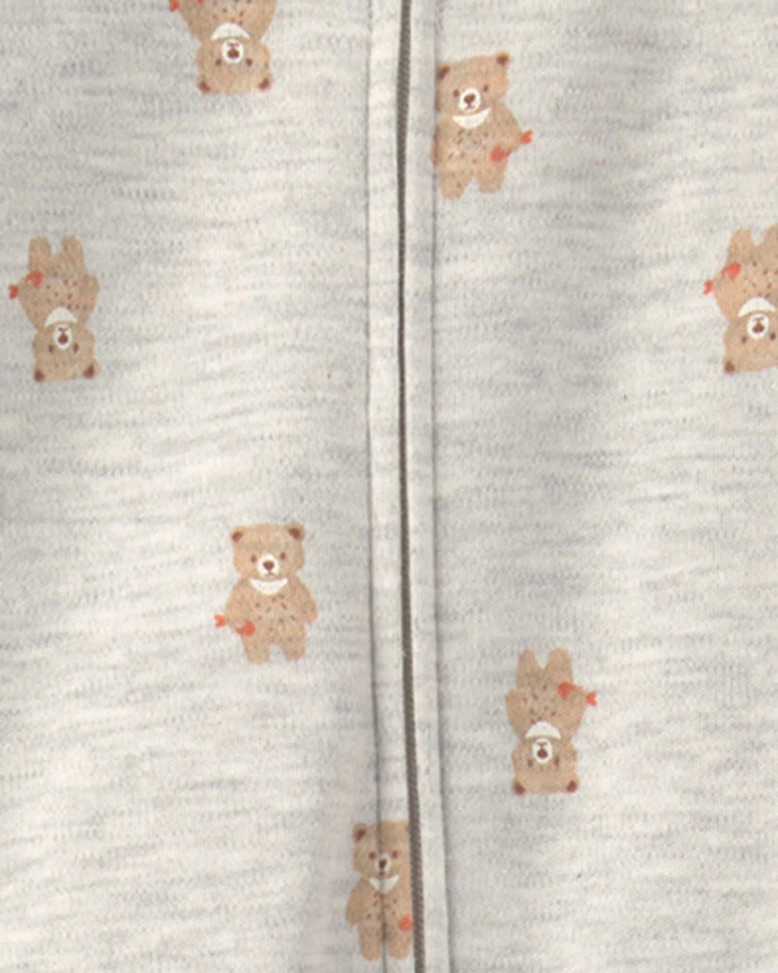 Carter's Pijama cu talpa din bumbac Teddy Bear foto