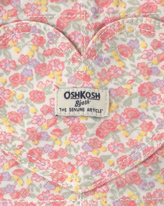 OshKosh Сарафан-комбинезон с цветочным принтом foto
