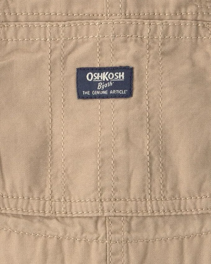 OshKosh Salopeta scurta Khaki foto