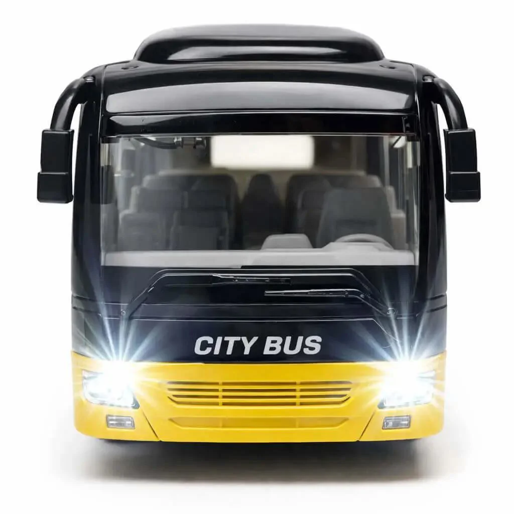Autobuz cu radiotelecomanda RC, incarcator si lumini foto