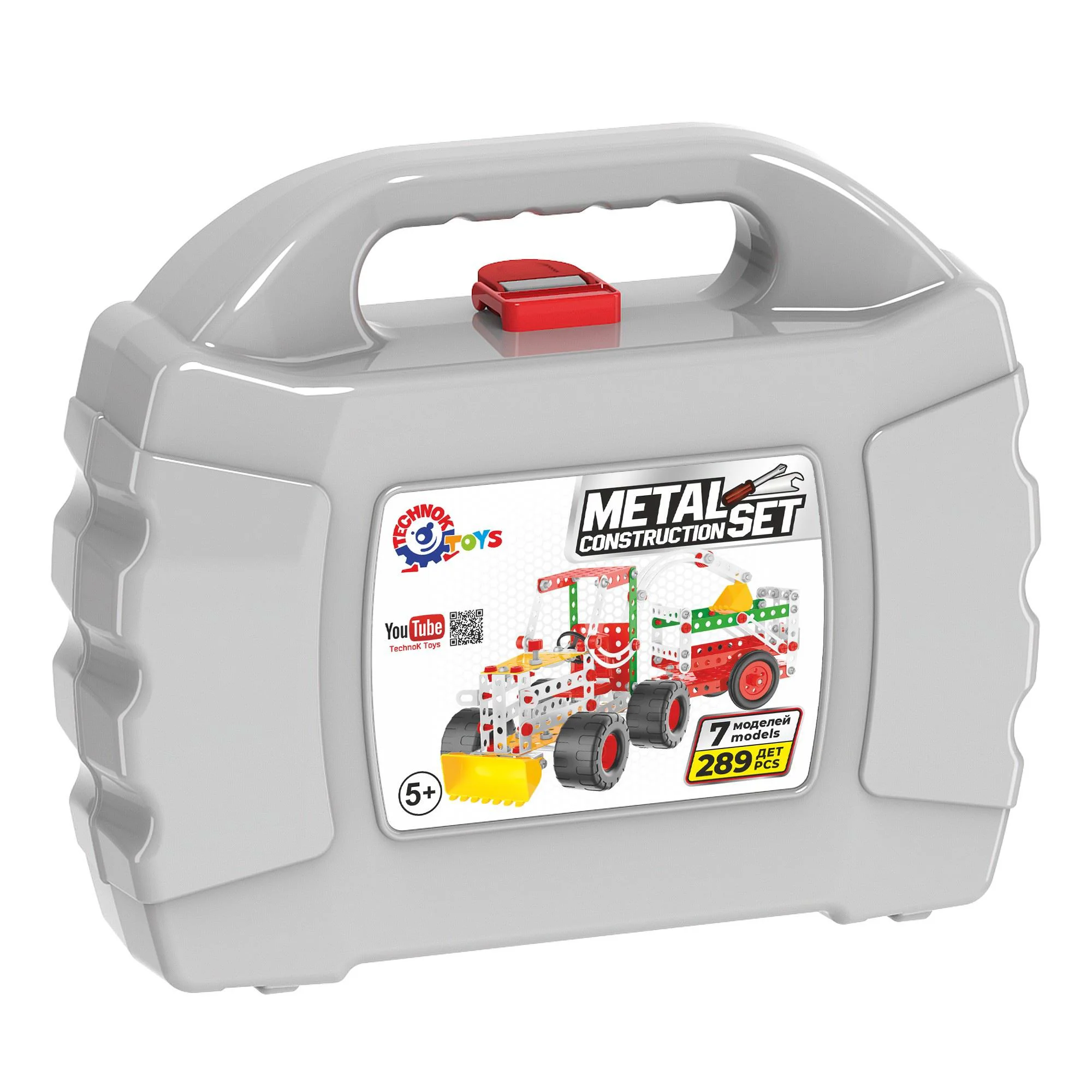 Металлический конструктор TechnoK Toys, 289 деталей foto