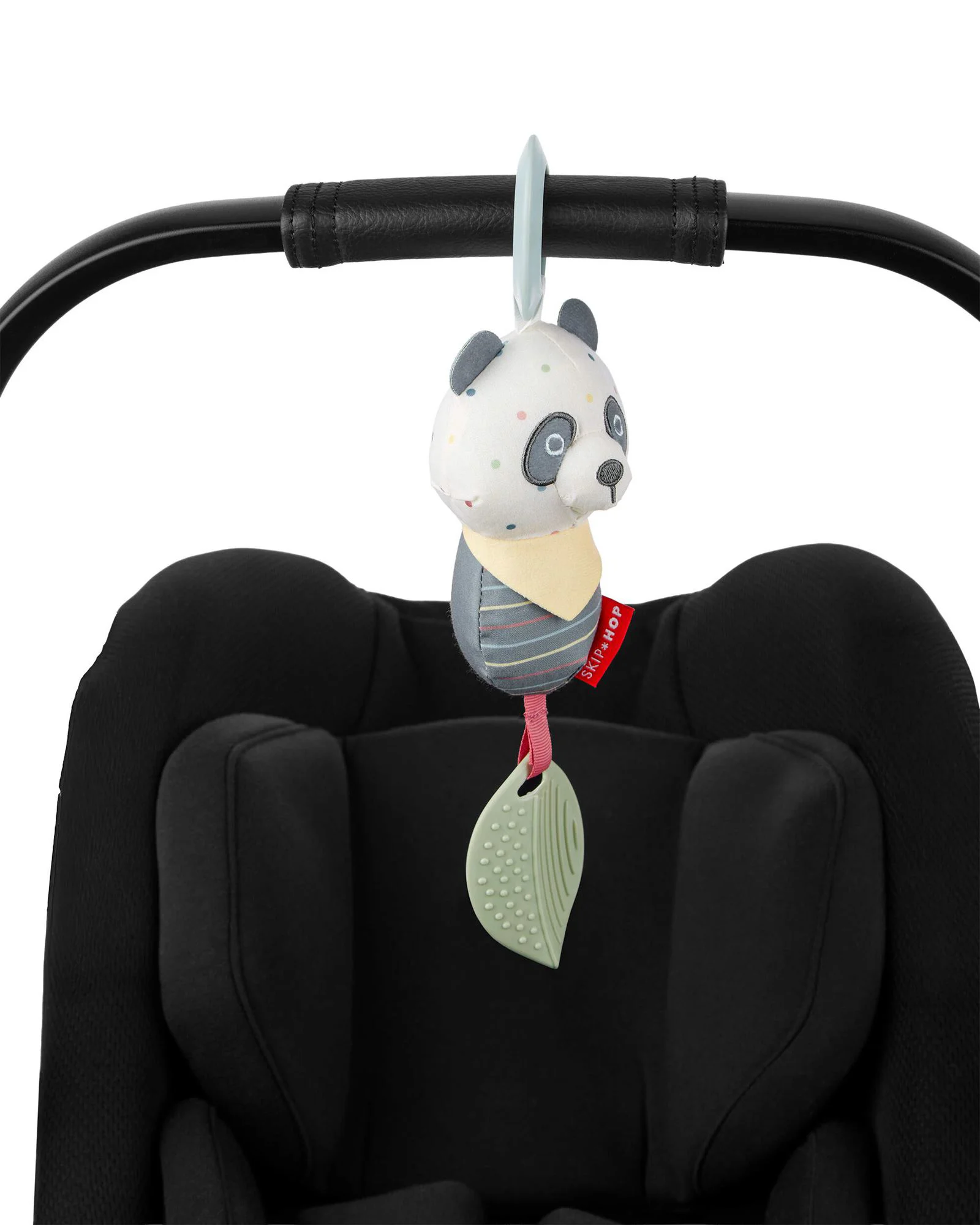 Jucarie zornaitoare si de dentitie Skip Hop Bandana Buddies Panda foto