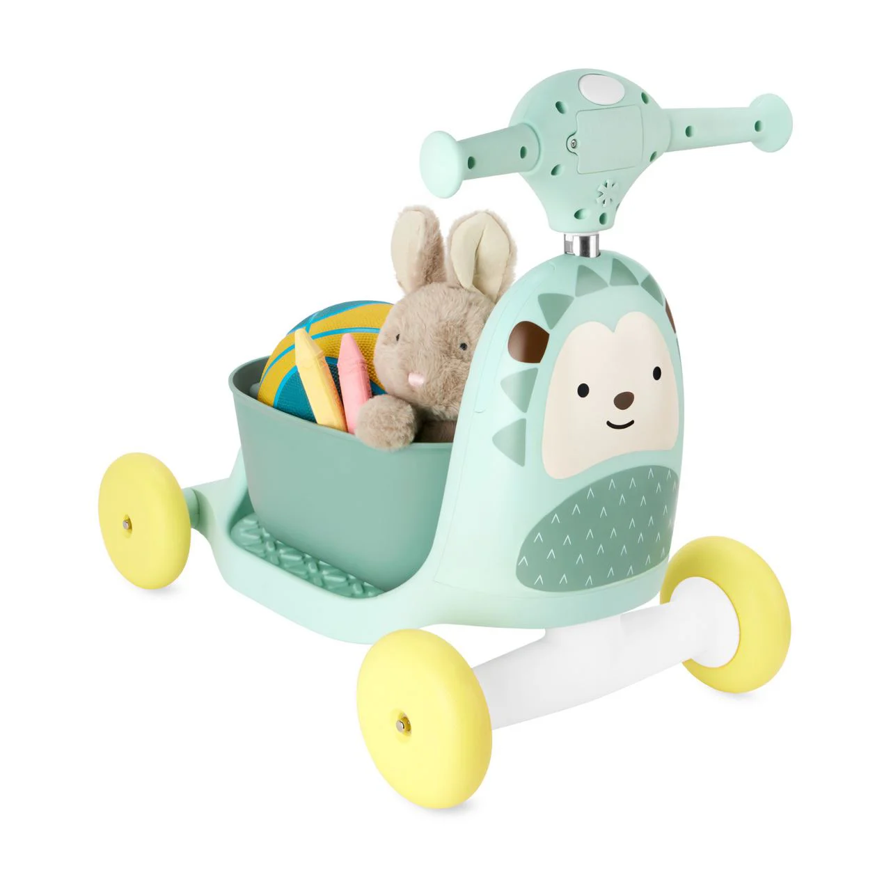 Trotineta 3 in 1 Skip Hop Zoo Ride On Hedgehog foto