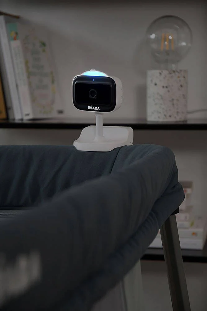 Monitor video digital Beaba Zen Nomade White cu Wi-Fi foto