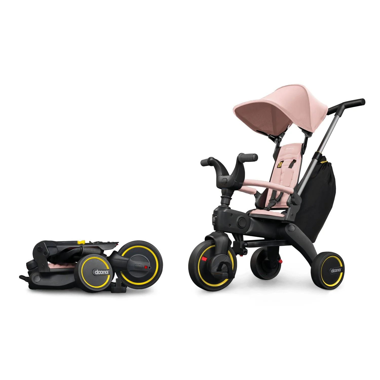 Трехколесный велосипед Doona Liki Trike S3 Blush Pink foto