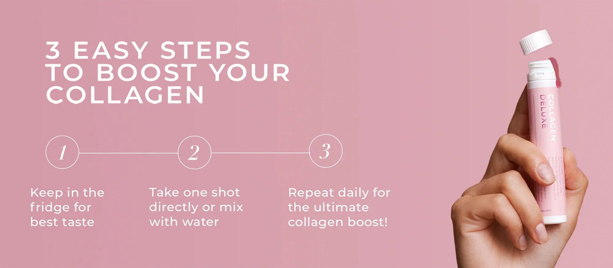 Supliment alimentar Swedish Collagen Deluxe Shot, 30 buc. foto