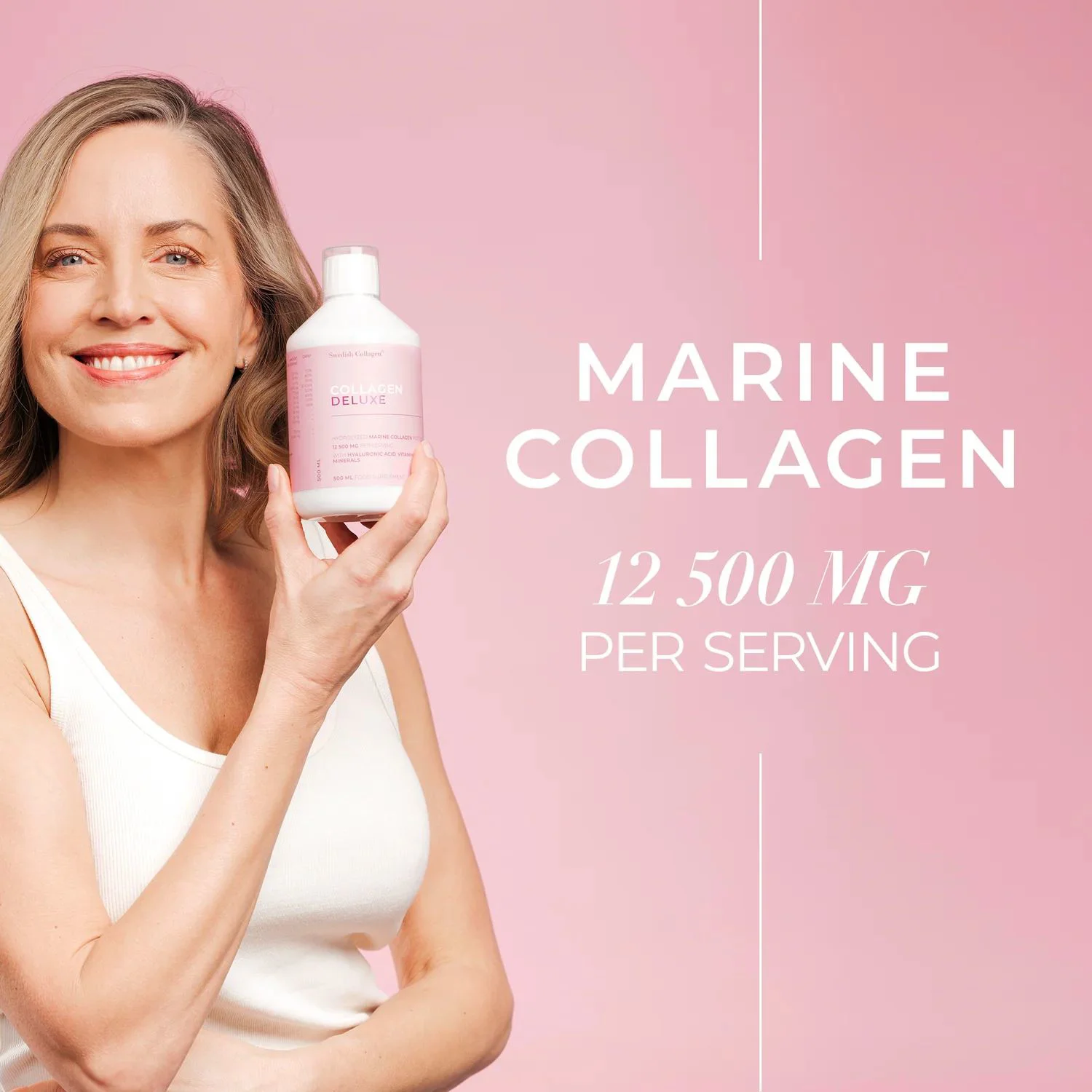Supliment alimentar Swedish Collagen Deluxe, 500 ml foto