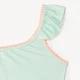 Orchestra Costum de baie din 2 piese Green Ruffles foto