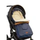 Husa carucior iarna Caretero Welna Navy, 95x40 cm foto