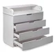 Пеленальный комод PernaMea HappyBaby Standard 800 Light Grey foto