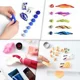 Воздушная глина Okto Colours Синий, 10 шт. foto