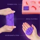 Воздушный пластилин Okto Colours Фиолетовый, 10 эл. foto
