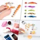 Воздушный пластилин Okto Colours Оранжевый, 10 эл. foto