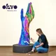Воздушный пластилин Okto Colours Зелёный, 10 эл. foto