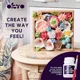 Творческий набор Okto Air Clay с воздушной глиной, Цветы foto