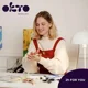 Набор с воздушной глиной Okto Кувшинки, 30×40 см foto