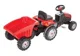 Remorca pentru tractor Pilsan Active Rosu foto