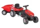 Remorca pentru tractor Pilsan Active Rosu foto