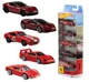 Set de masinute Hot Wheels Ferrari, 1:64 foto