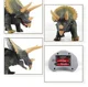 Jucarie cu telecomanda Triceratops, 23 cm foto