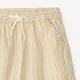 Orchestra Pantaloni scurti cu dungi Beige foto