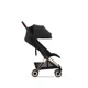 Carucior Cybex Coya Rosegold Sepia Black foto