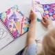 Книга активностей с наклейками по номерам Totum Unicorn foto