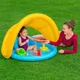 Piscina cu parasolar Bestway Scoica de mare, 115x89x76 cm foto