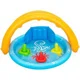 Piscina cu parasolar Bestway Scoica de mare, 115x89x76 cm foto