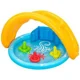 Piscina cu parasolar Bestway Scoica de mare, 115x89x76 cm foto