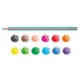 Set creioane colorate hexagonale Carioca Supercolor, 12 buc. foto