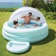 Piscina gonflabila cu acoperis Intex Canopy Lounge, 277x221x137 cm, 830 L foto