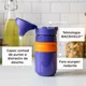 Cana cu pai Flip Top Tommee Tippee Purple (18+ luni), 500 ml foto