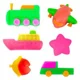 Набор пластилина с формочками Toi-Toys в ведерке foto