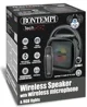 Портативная беспроводная караоке-система Bontempi с микрофоном и подсветкой foto