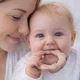 Силиконовый прорезыватель BabyOno Beige foto