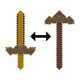 Пиксельный меч и кирка 2 в 1 Mattel Minecraft foto