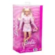 Papusa Barbie "Fashionista in costum denim roz" foto