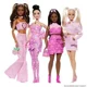 Papusa Barbie "Fashionista in costum denim roz" foto