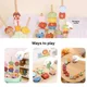 Деревянный развивающий набор Tooky Toy Montessori Волшебный сад foto