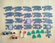 Set de joaca din lemn Tooky Toy Pista auto cu accesorii foto