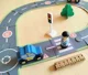 Set de joaca din lemn Tooky Toy Pista auto cu accesorii foto
