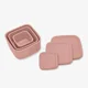 Набор силиконовых контейнеров KikkaBoo Platinum Snack Box Blush, 3 шт. foto