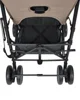 Carucior de plimbare KikkaBoo Beetle 2 Dark Beige foto