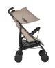 Carucior de plimbare KikkaBoo Beetle 2 Dark Beige foto