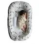 Бебинест BabyJem с цветами Grey foto